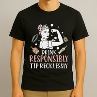 Retro Bartending Saying Mixologist Barkeeper & Bartender T-Shirt