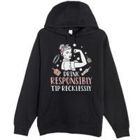 Retro Bartending Saying Mixologist Barkeeper & Bartender Premium Pullover Hoodie