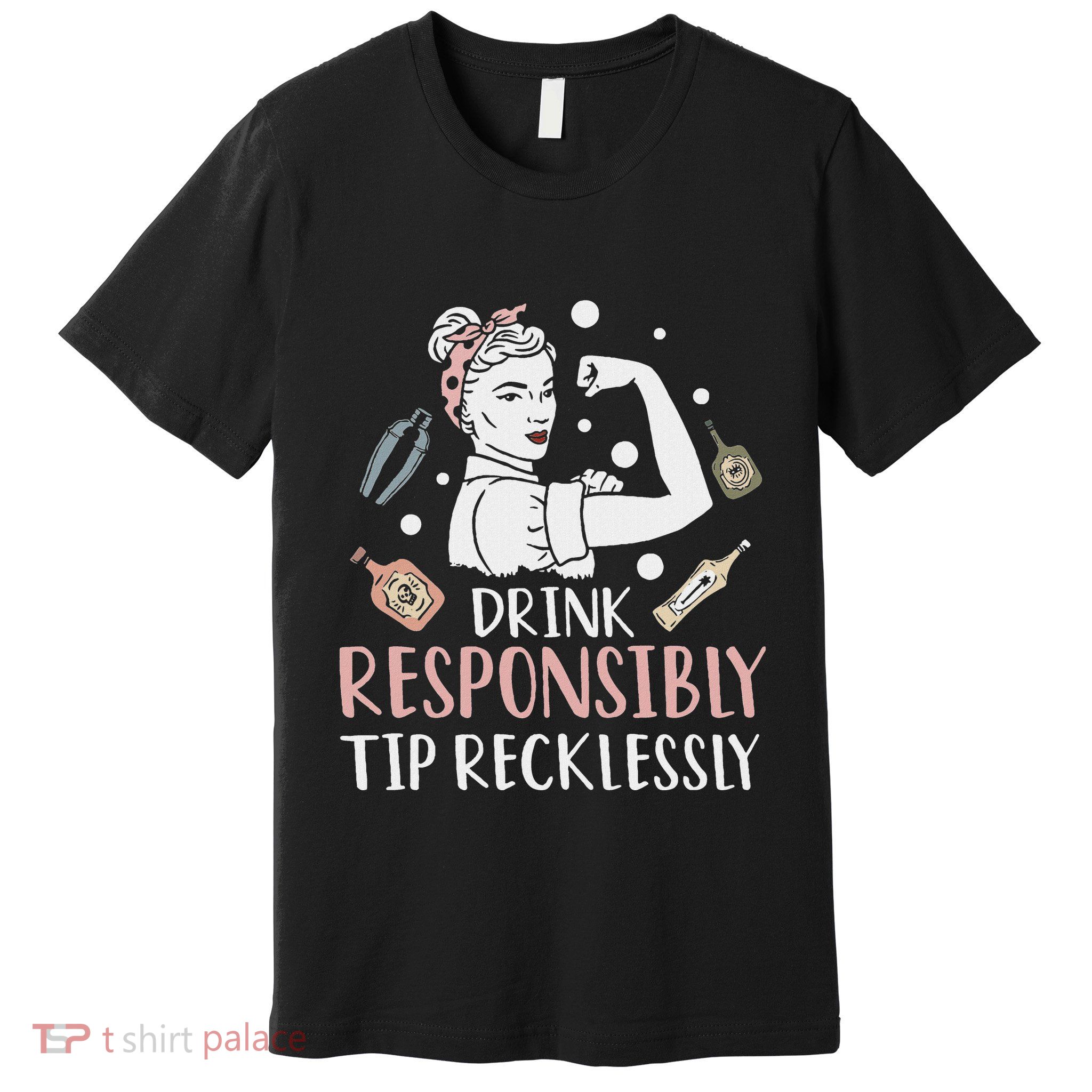 Retro Bartending Saying Mixologist Barkeeper & Bartender Premium T-Shirt
