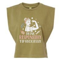 Retro Bartending Saying Mixologist Barkeeper & Bartender Garment-Dyed Women's Muscle Tee