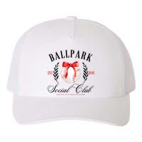 Retro Ballpark Social Club Est 1846 Baseball Yupoong Adult 5-Panel Trucker Hat