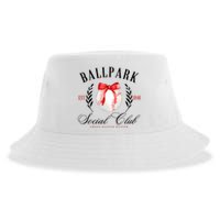 Retro Ballpark Social Club Est 1846 Baseball Sustainable Bucket Hat