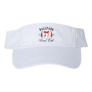 Retro Ballpark Social Club Est 1846 Baseball Valucap Bio-Washed Visor