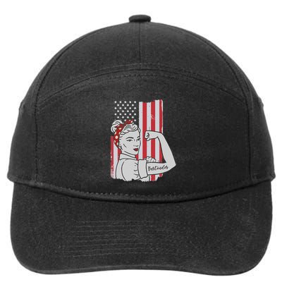 Retro Bartending Saying Mixologist Barkeeper & Bartender 7-Panel Snapback Hat