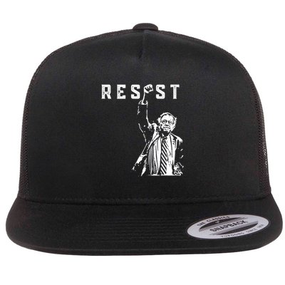 RESIST Bernie Sanders Flat Bill Trucker Hat