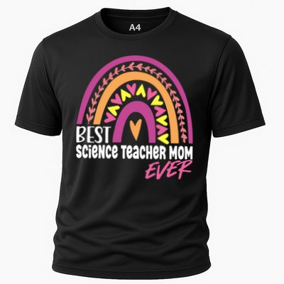 Rainbow Best Science Teacher Mom Ever Mother's Day Gift Performance Shirt