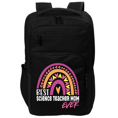 Rainbow Best Science Teacher Mom Ever Mother's Day Gift Impact Tech Backpack