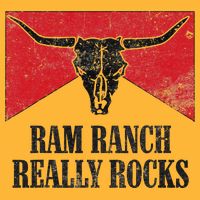 Retro Bull Skull Western Life Country Ram Ranch Rockin' Vibes Sustainable Knit Beanie