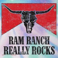 Retro Bull Skull Western Life Country Ram Ranch Rockin' Vibes Legacy Tie Dye Trucker Hat