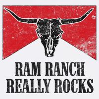 Retro Bull Skull Western Life Country Ram Ranch Rockin' Vibes Garment-Dyed Sweatshirt