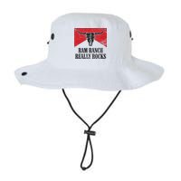 Retro Bull Skull Western Life Country Ram Ranch Rockin' Vibes Bucket Hat