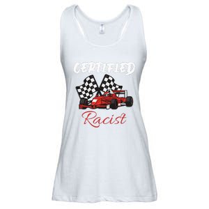 Racer Boost Speedster Certified Retro Racist Certified Race Ladies Essential Flowy Tank