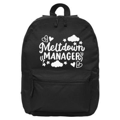 Registered Behavior Technician Rbt Behavior Tech 16 in Basic Backpack