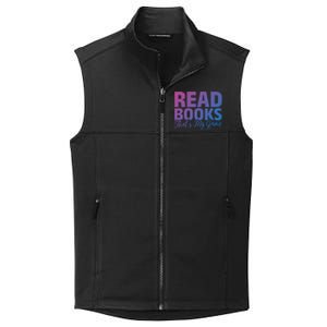 Read Books Thats My Game Librarian Book Reader Book Lover Funny Gift Collective Smooth Fleece Vest