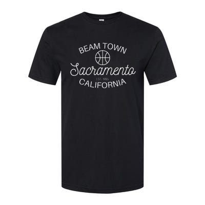 Retro Beam Town Sacramento California Softstyle CVC T-Shirt