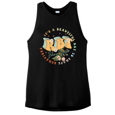 Registered Behavior Technician Rbt Behavior Therapist Aba Ladies PosiCharge Tri-Blend Wicking Tank