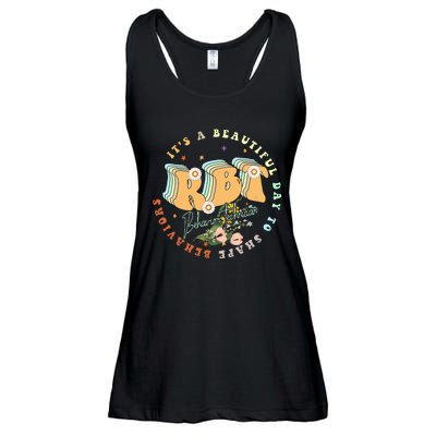 Registered Behavior Technician Rbt Behavior Therapist Aba Ladies Essential Flowy Tank