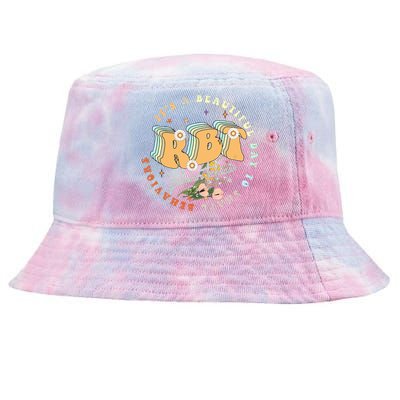 Registered Behavior Technician Rbt Behavior Therapist Aba Tie-Dyed Bucket Hat