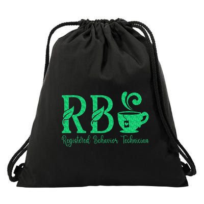 Registered Behavior Technician Funny Rbt Drawstring Bag