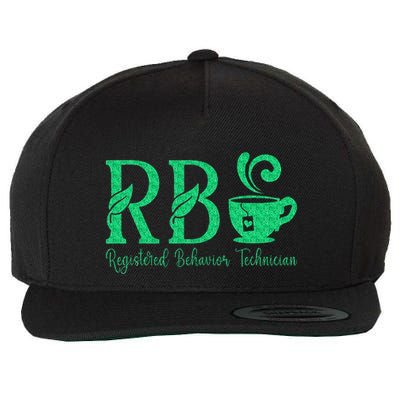 Registered Behavior Technician Funny Rbt Wool Snapback Cap