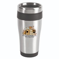Reading Books There Is Non Such Thing As Too Many Books Gift 16oz Travel Tumbler