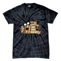 Reading Books There Is Non Such Thing As Too Many Books Gift Tie-Dye T-Shirt