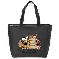 Reading Books There Is Non Such Thing As Too Many Books Gift Zip Tote Bag