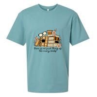 Reading Books There Is Non Such Thing As Too Many Books Gift Sueded Cloud Jersey T-Shirt