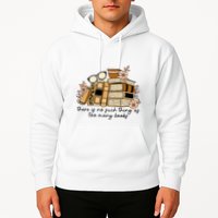Reading Books There Is Non Such Thing As Too Many Books Gift Hoodie