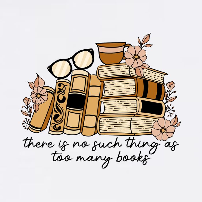 Reading Books There Is Non Such Thing As Too Many Books Gift Bucket Hat