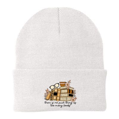 Reading Books There Is Non Such Thing As Too Many Books Gift Beanie