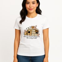 Reading Books There Is Non Such Thing As Too Many Books Gift Womens T-Shirt