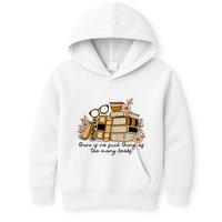Reading Books There Is Non Such Thing As Too Many Books Gift Kids Hoodie