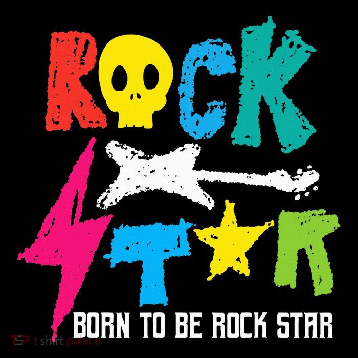 Rockstar Born To Be Rockstar Music Funny Gift Baby Bodysuit