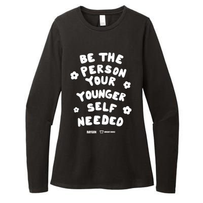 Raygun Be The Person Your Younger Self Needed Wright House Womens CVC Long Sleeve Shirt