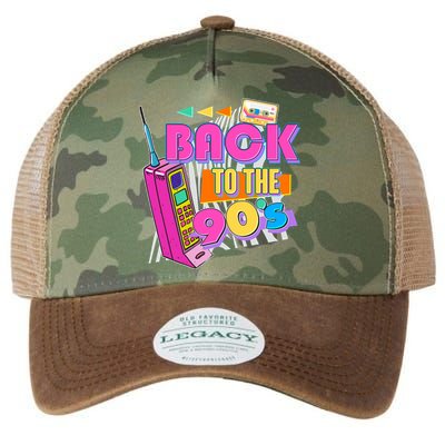 Retro Back To The 90's Nineties Legacy Tie Dye Trucker Hat
