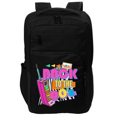 Retro Back To The 90's Nineties Impact Tech Backpack