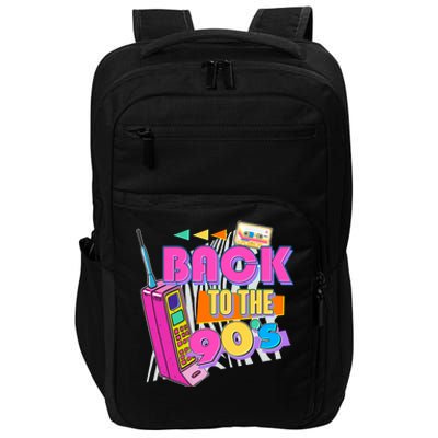 Retro Back To The 90's Nineties Impact Tech Backpack