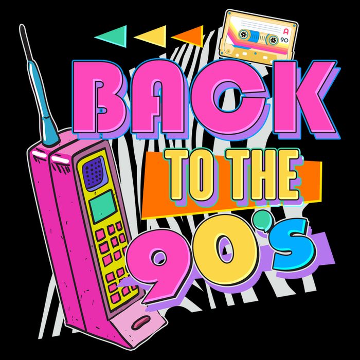 Retro Back To The 90's Nineties Bag
