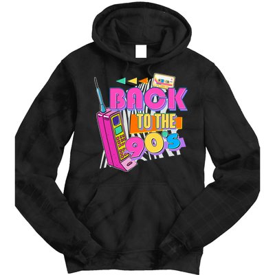 Retro Back To The 90's Nineties Tie Dye Hoodie