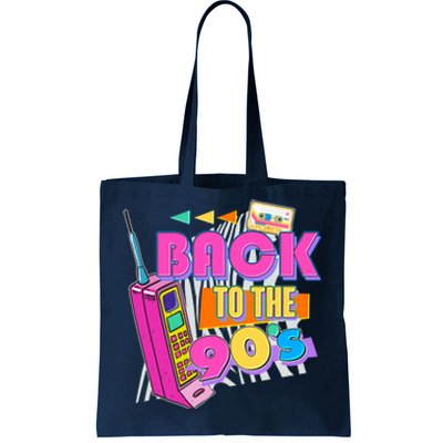 Retro Back To The 90's Nineties Tote Bag