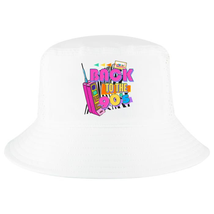 Retro Back To The 90's Nineties Cool Comfort Performance Bucket Hat