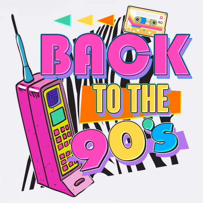 Retro Back To The 90's Nineties Performance Shirt