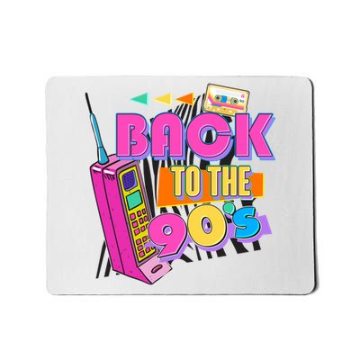 Retro Back To The 90's Nineties Mousepad