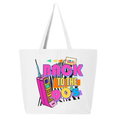 Retro Back To The 90's Nineties 25L Jumbo Tote