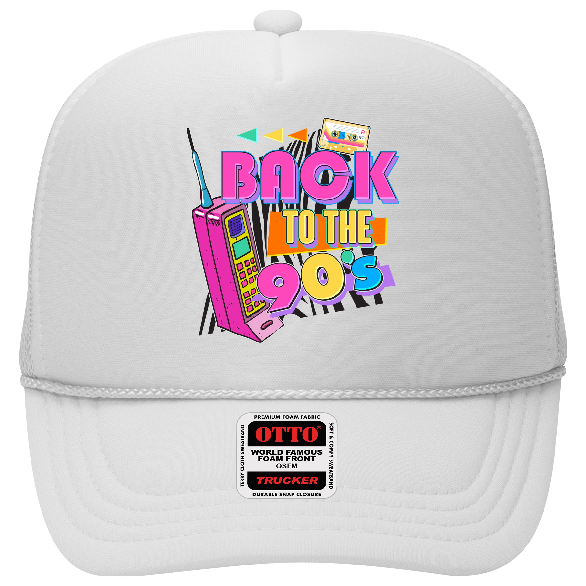 Retro Back To The 90's Nineties Hat