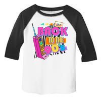 Retro Back To The 90's Nineties Toddler Fine Jersey T-Shirt