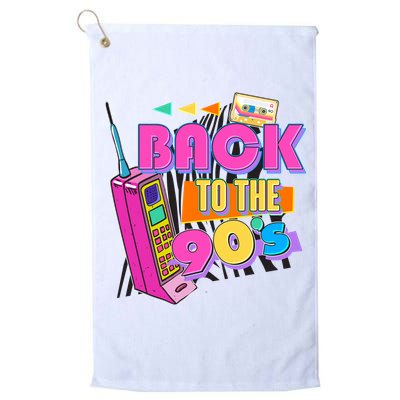 Retro Back To The 90's Nineties Golf Towel