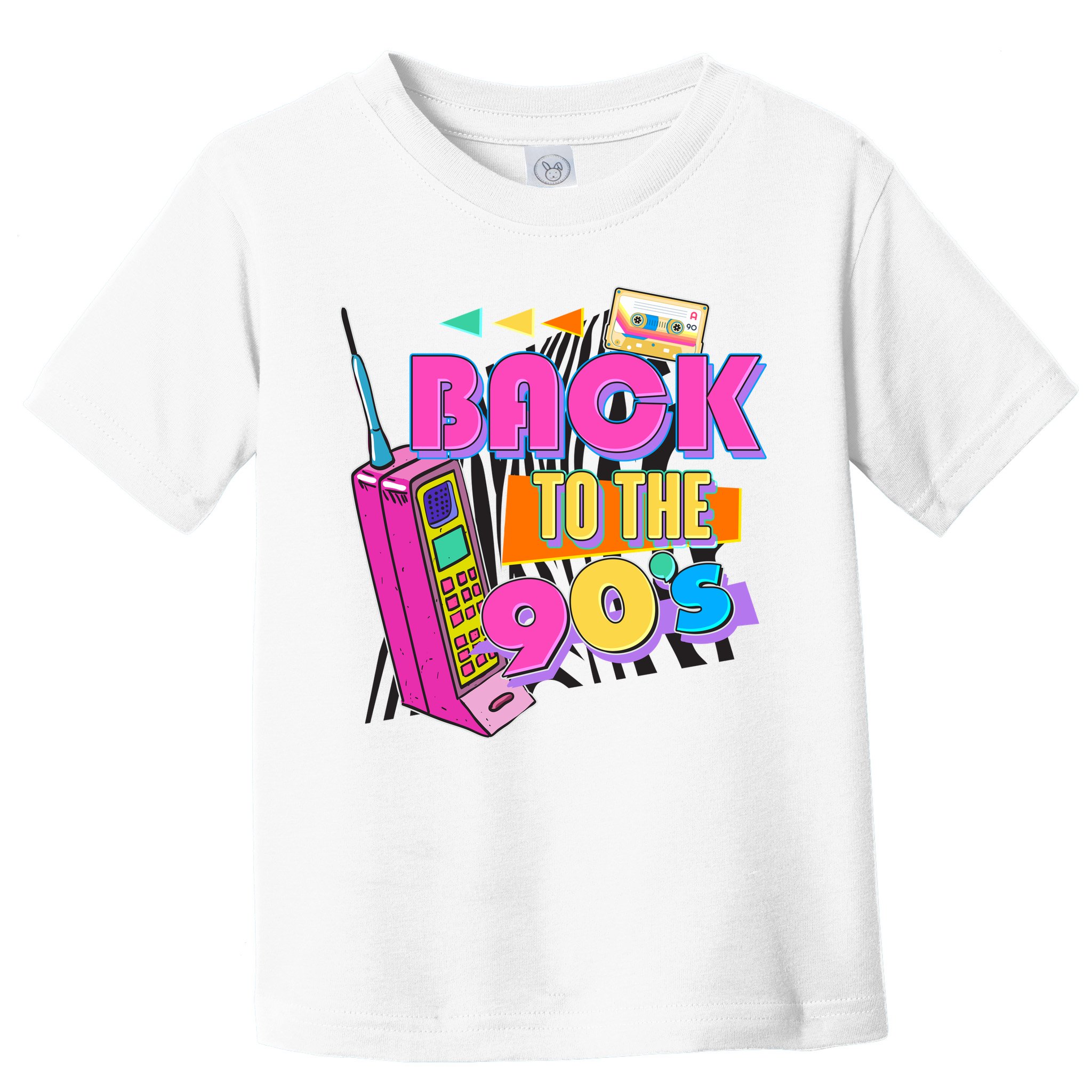Retro Back To The 90's Nineties Toddler T-Shirt