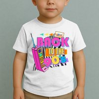 Retro Back To The 90's Nineties Toddler T-Shirt